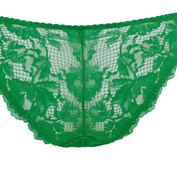 NWT Agent Provocateur Green Panty Panties Knickers AP2 Size 4 B002 - Picture 3 of 7